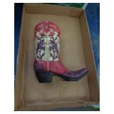 RESIN CAST COWBOY BOOT