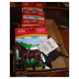 LOT OF 6 CHEVAL HORSES / COLOR & STYLE VARY LOT OF 6 CHEVAL HORSES / COLOR & STYLE VARY