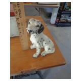 CHALKWARE DALMATION FIGURE CHALKWARE DALMATION FIGURE