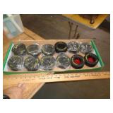 LOT OF 12 MINI GOODYEAR TIRES ASHTRAYS & ETC LOT OF 12 MINI GOODYEAR TIRES ASHTRAYS & ETC