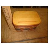 LOGABERGER BASKET RECIPE BOX W CARDS LOGABERGER BASKET RECIPE BOX W CARDS