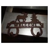 CAST IRON MOOSE HOOK CAST IRON MOOSE HOOK