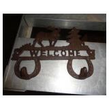 CAST IRON MOOSE HOOK CAST IRON MOOSE HOOK