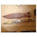 OLD HUNTING KNIFE OLD HUNTING KNIFE
