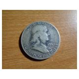 1950 FRANKLIN HALF 1950 FRANKLIN HALF