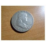 1960 FRANKLIN HALF 1960 FRANKLIN HALF