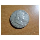 1961 FRANKLIN HALF 1961 FRANKLIN HALF