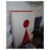 WOOD CORN HOLE GAME / NO BEAN BAGS WOOD CORN HOLE GAME / NO BEAN BAGS