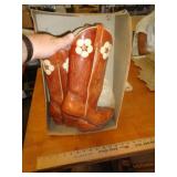 ACME SIZE 7 1/2 COWGIRL BOOTS ACME SIZE 7 1/2 COWGIRL BOOTS