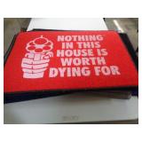 27X18 DOOR MAT - GUN 27X18 DOOR MAT - GUN