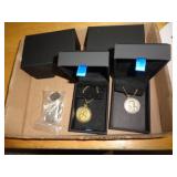 LOT OF NICKELS & FAKE COIN NECKLACES LOT OF NICKELS & FAKE COIN NECKLACES