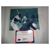 8X10 PHOTO W CERT -  MAYS & KNOUFAX