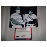 8X10 PHOTO W CERT - SNIDER & MAYS