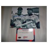 8X10 PHOTO W CERT - SNIDER & MAYS