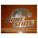 BOISE STATE ALUMINUM SIGN