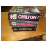 3 CHILTON CAR MANUALS