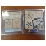 2 SETS OF SCRAP BOOK INK STAMPS