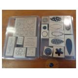 2 SETS OF SCRAP BOOK INK STAMPS
