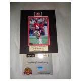 8X10 PHOTO W CERT - MONTANA