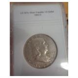 FRANKLIN HALF -    1963D