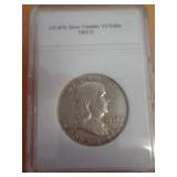 FRANKLIN HALF -    1963D