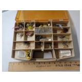 TACKLE BOX W FLY FISHING FLIES