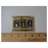 1997 ALL STAR GOLD CARD / W CERT
