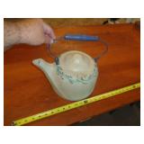 1902 WAGNER / ENAMEL ON ALUM / TEA POT