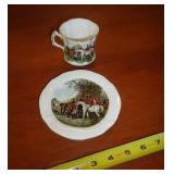 DANBURY MINT CUP & SAUCER / HAMMERSLEY ENGLAND