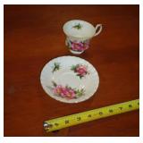ROYAL ALBERT PRAIRIE ROSE PATTERN CUP & SAUCER