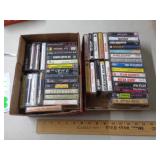 2 LOTS OF CASSETTE TAPES
