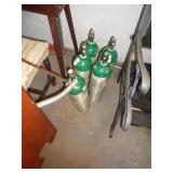 5 - EMPTY OXYGEN TANKS