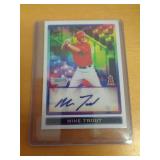 TROUT BASEBALL CARD / SEE DESCR