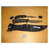 HUNTER CLUB DOUBLE KNIFE SET / MINT