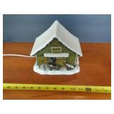 CURRIER & IVES XMAS HOUSE