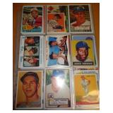 9-SPORTS CARDS - BASEBALL - SEE DESCR