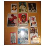 9-SPORTS CARDS - BASEBALL - SEE DESCR