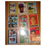 9-SPORTS CARDS - BASEBALL - SEE DESCR