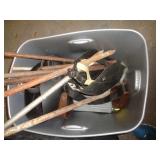TOTE FULL OF WELDING ITEMS & MISC