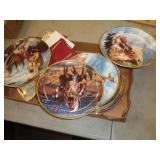 8 ASST BRADFORD EXCHANGE NATIVE AMER. PLATES