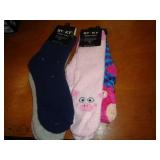 4 PAIR OF SLIPPER SOCKS
