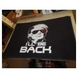 26X17 DOOR MAT -   ILL BE BACK