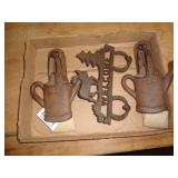 LOT OF CAST IRON ITEMS