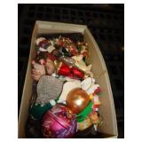 SHOEBOX OF XMAS ITEMS