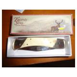 TROPHY STAG LOCKBACK KNIFE