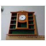KNICK KNACK CLOCK SHELF