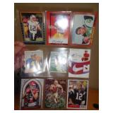9-SPORTS CARDS - FOOTBALL - SEE DESCR