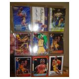 9-SPORTS CARDS - MOST ARE KOBE - SEE DESCR