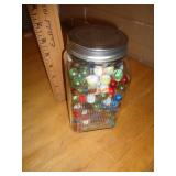 BIG JAR OF MARBLES