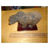 RESIN CAST BEAR FIGURE